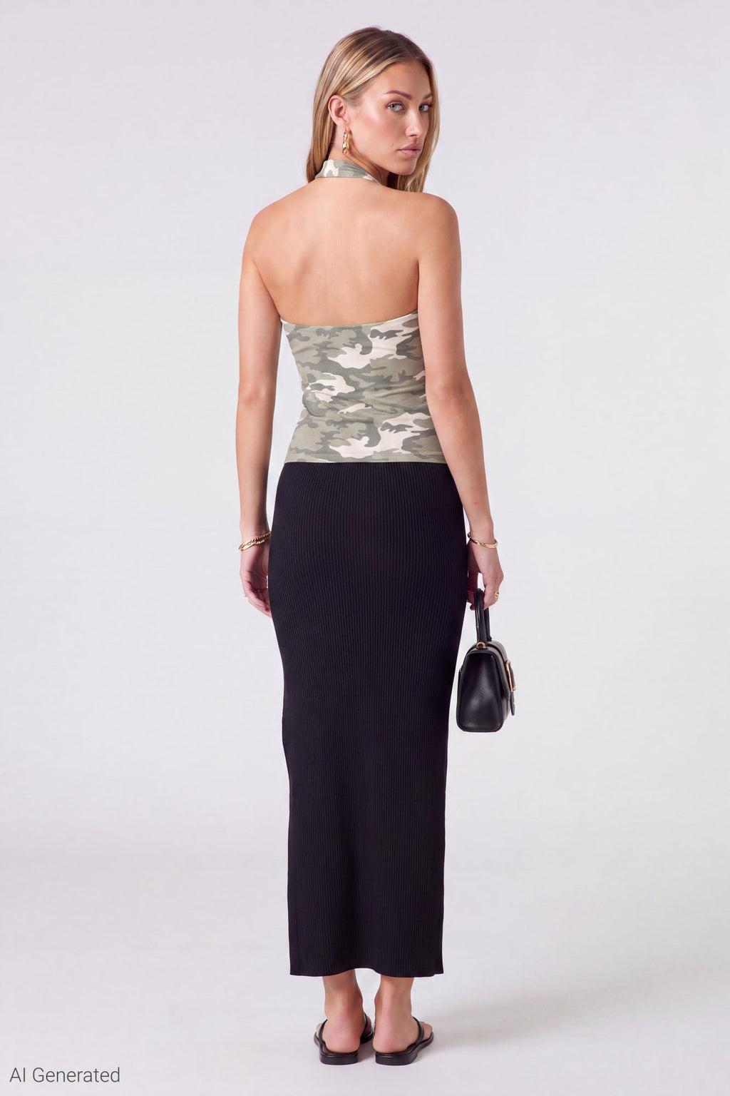 Reversible Halter Top