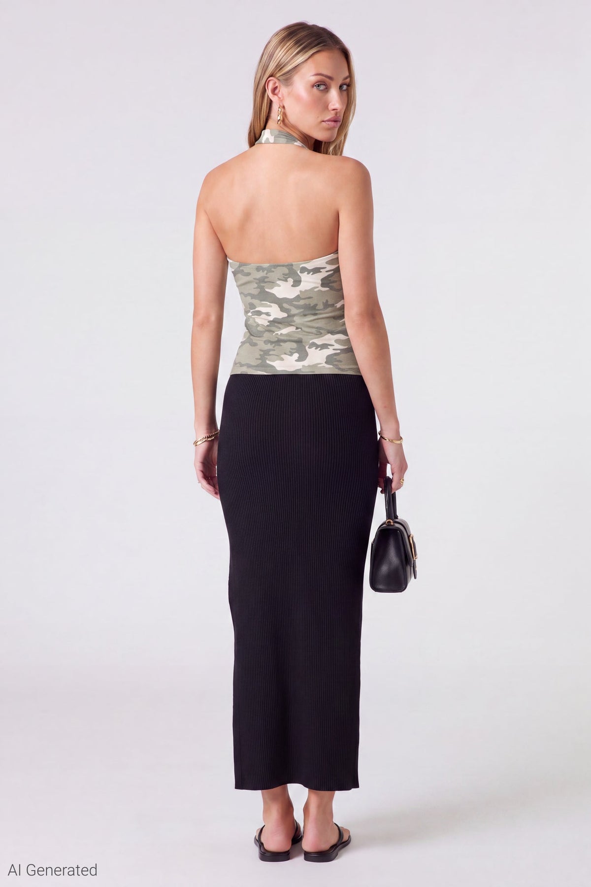 Reversible Halter Top
