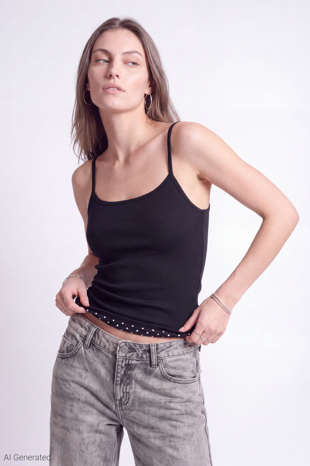 Reversible Scoop Neck Cami