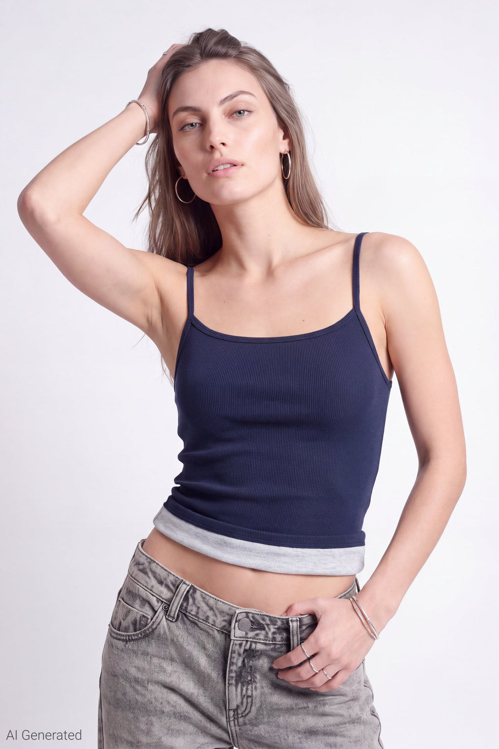 Reversible Scoop Neck Cami