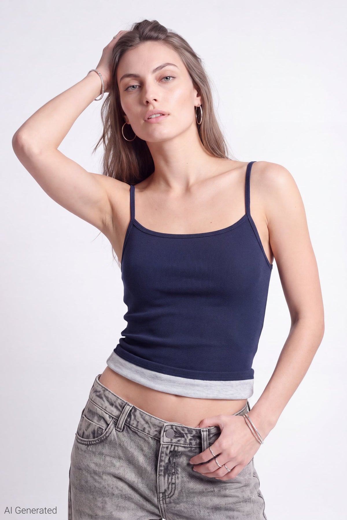 Reversible Scoop Neck Cami