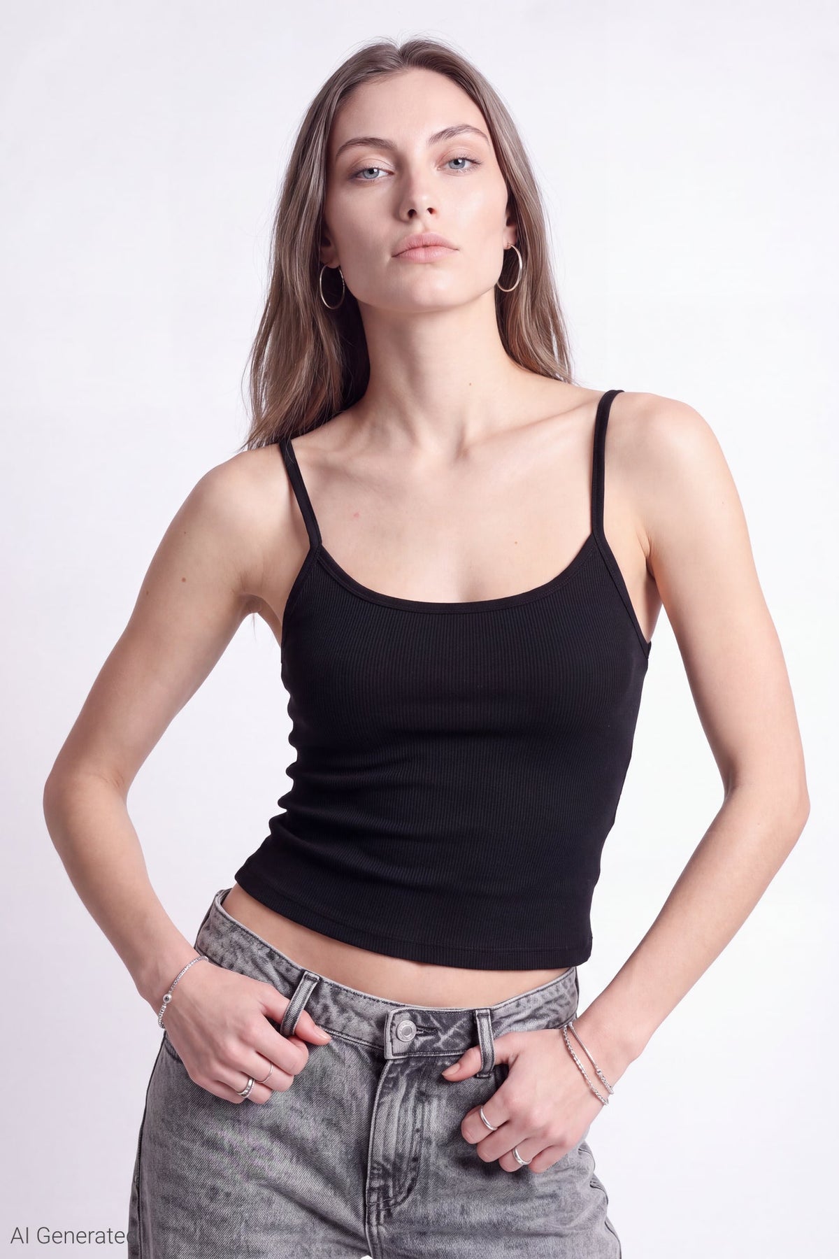 Reversible Scoop Neck Cami