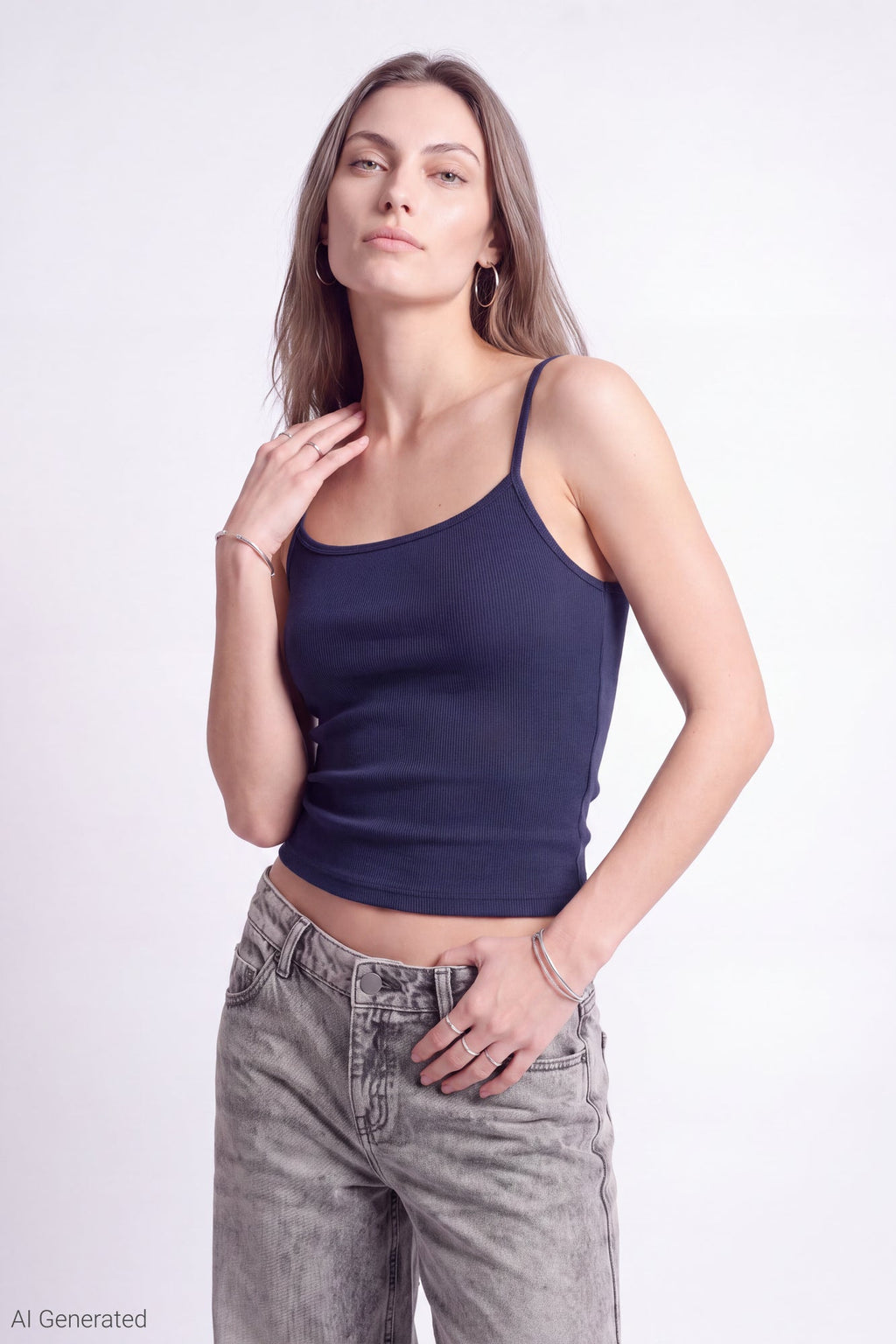 Reversible Scoop Neck Cami