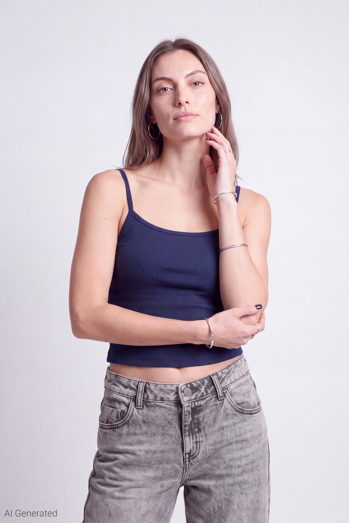 Reversible Scoop Neck Cami