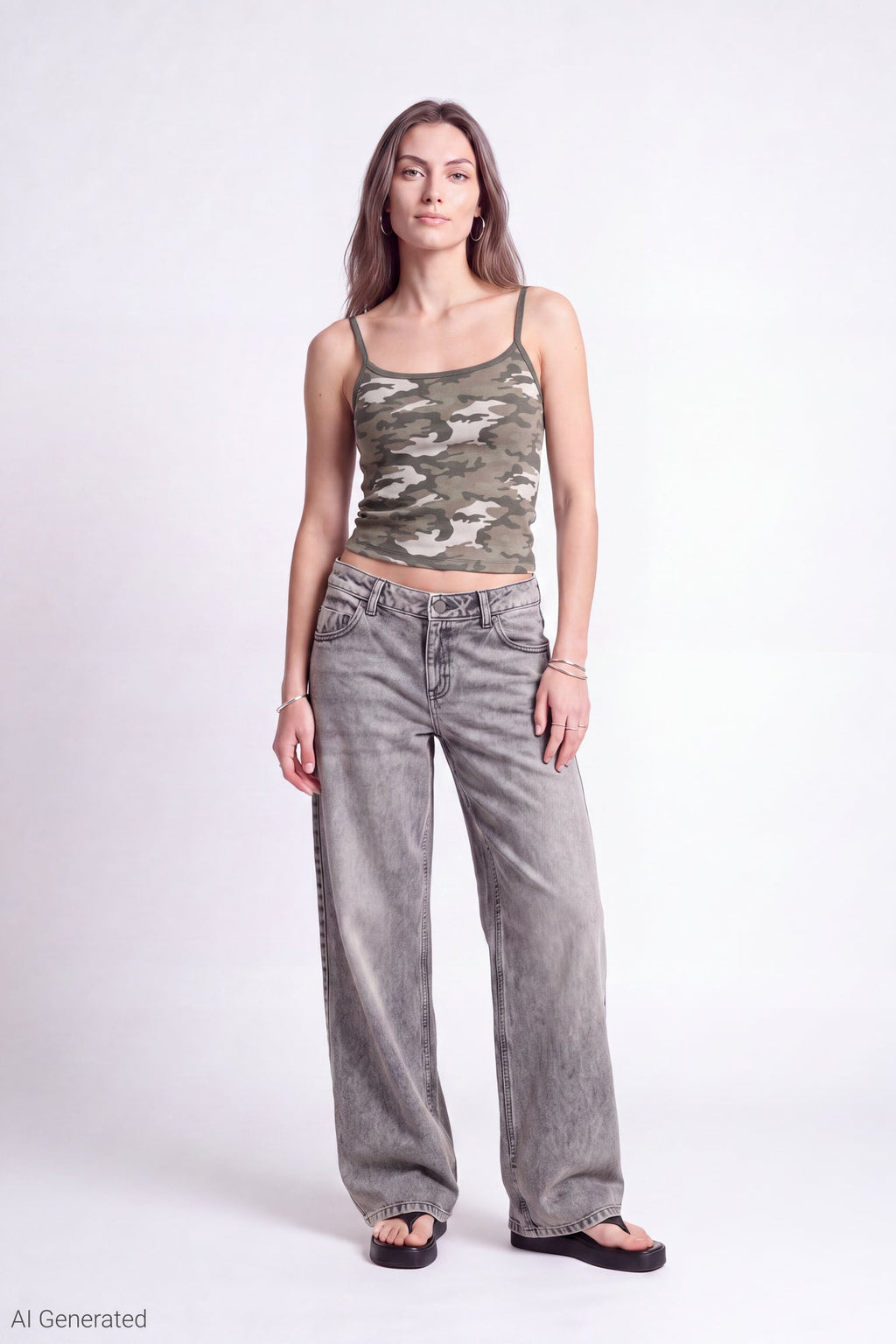 Reversible Scoop Neck Cami