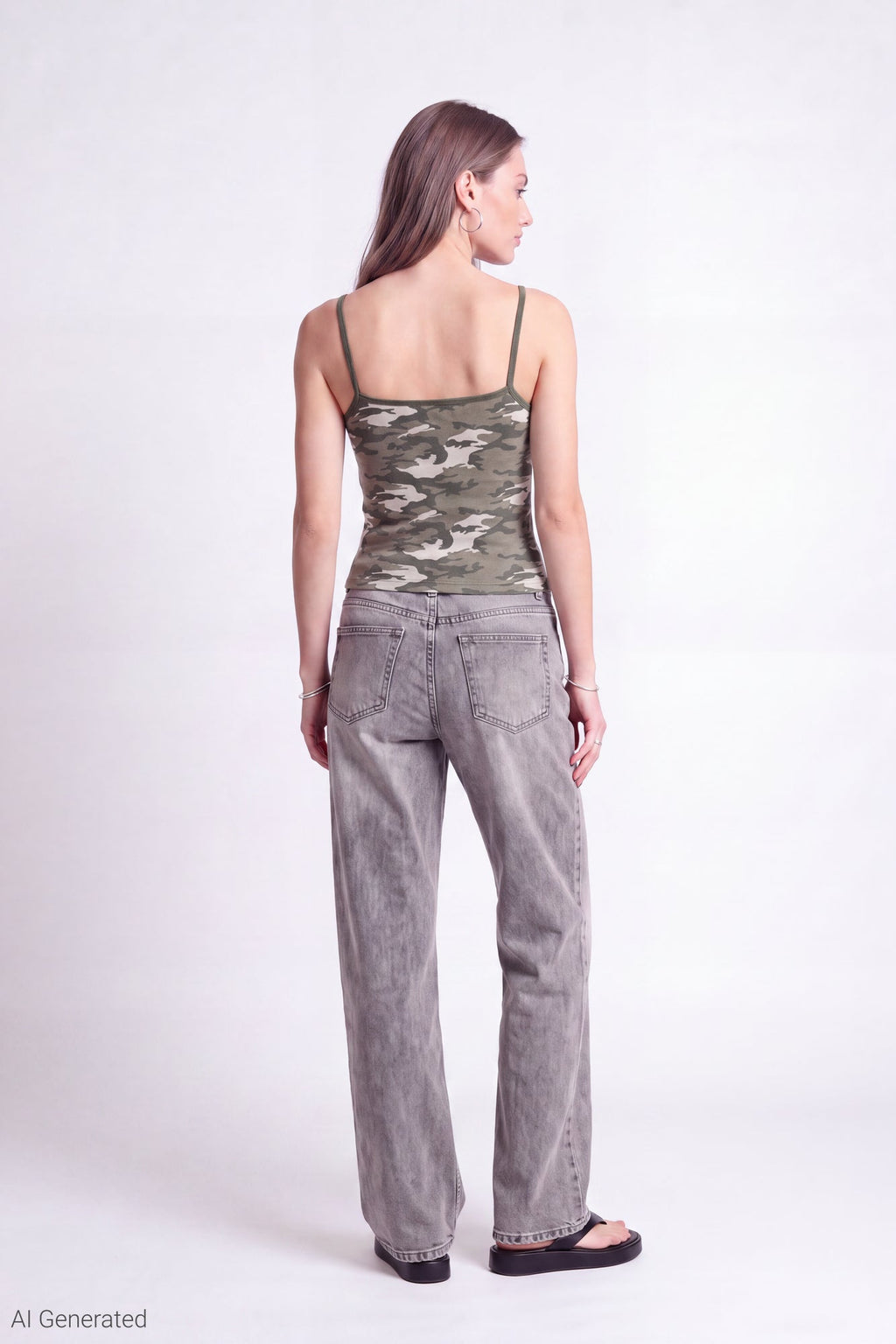 Reversible Scoop Neck Cami