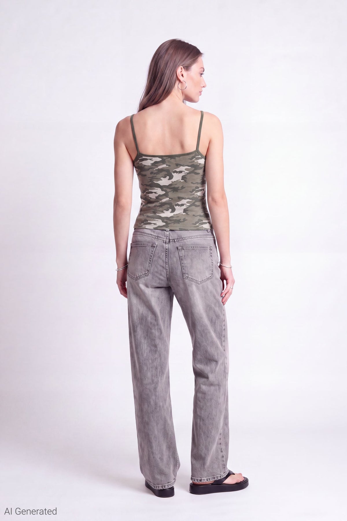 Reversible Scoop Neck Cami