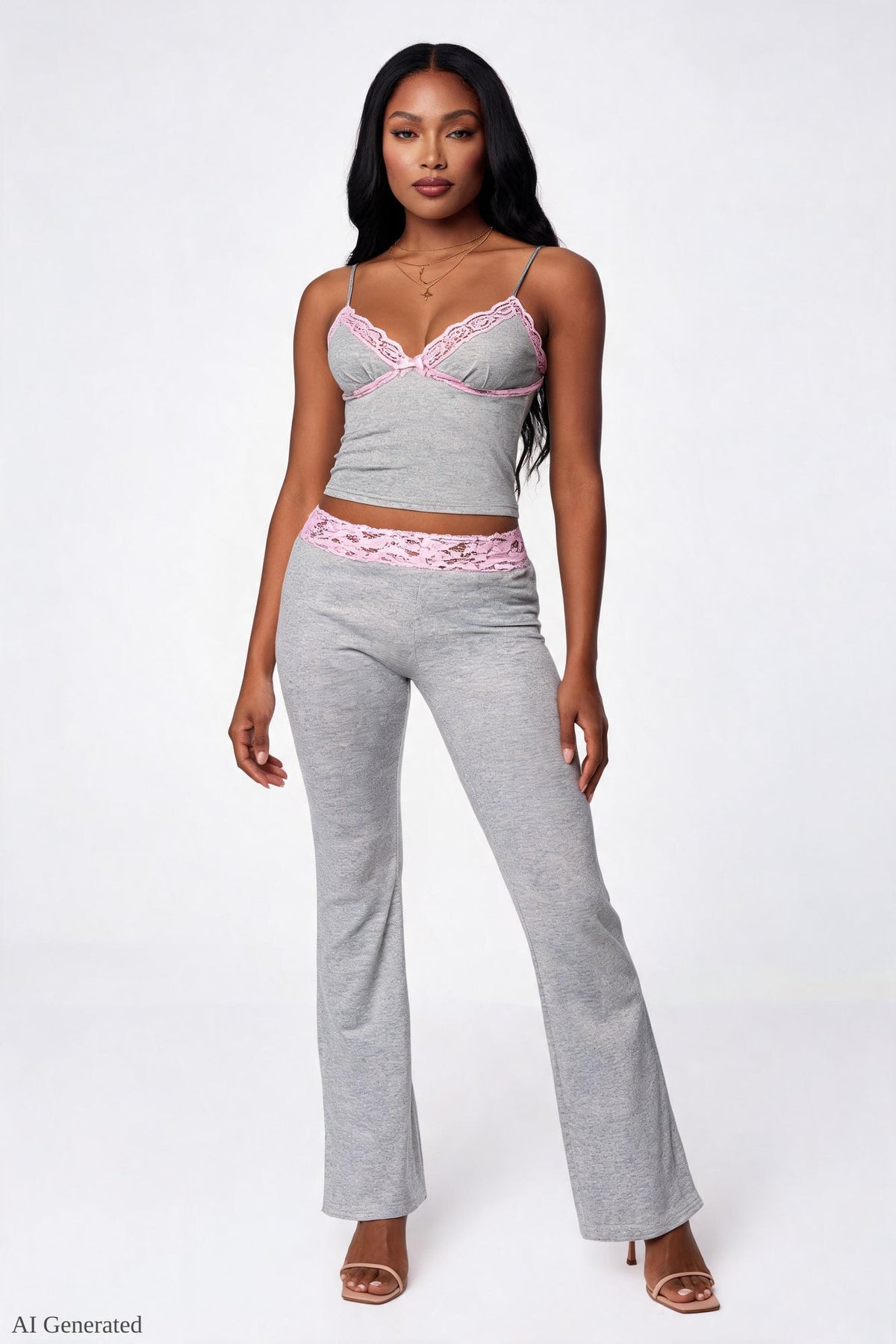 Soft Lace Trim Cami