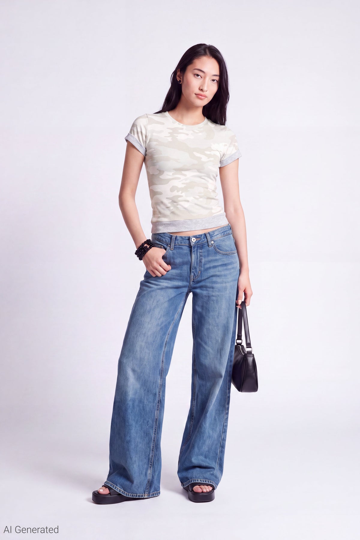 Short Sleeve Layered Twofer Top