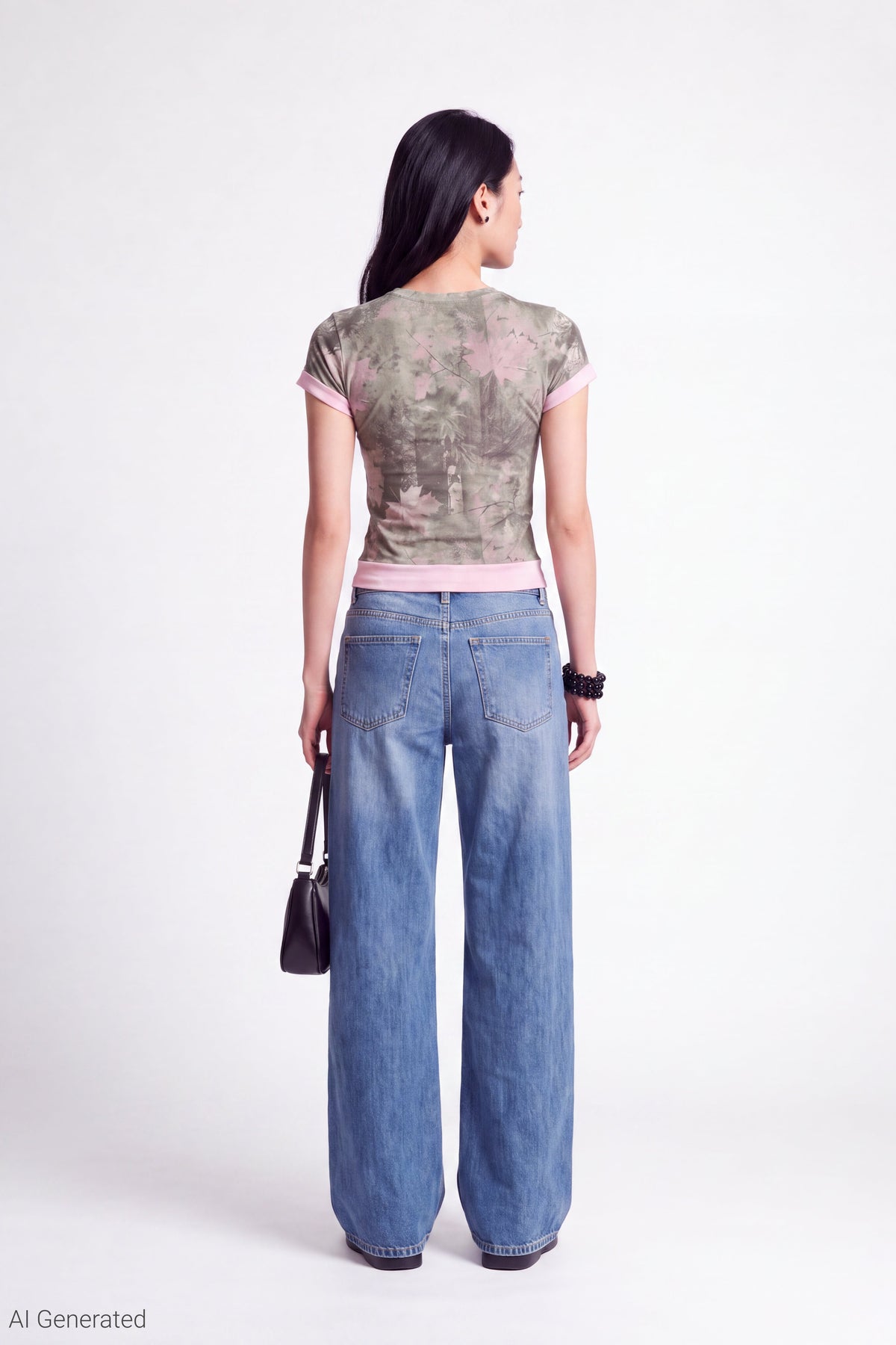 Short Sleeve Layered Twofer Top