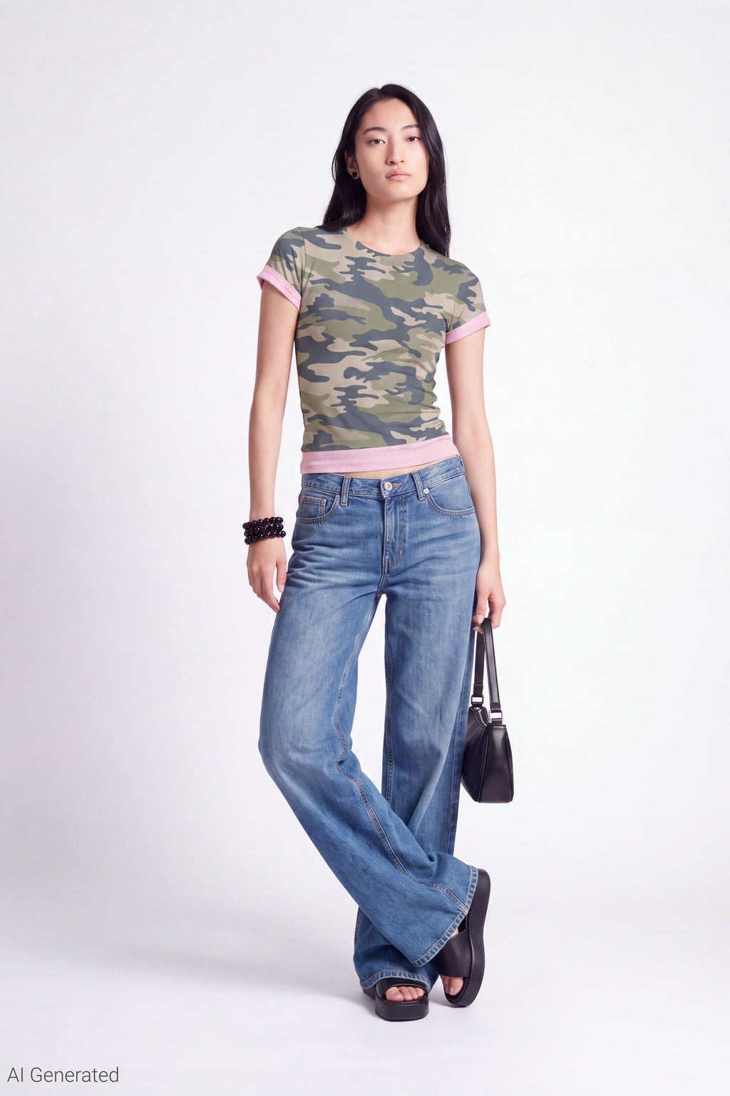Short Sleeve Layered Twofer Top