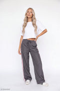 Wide Leg Track Pant