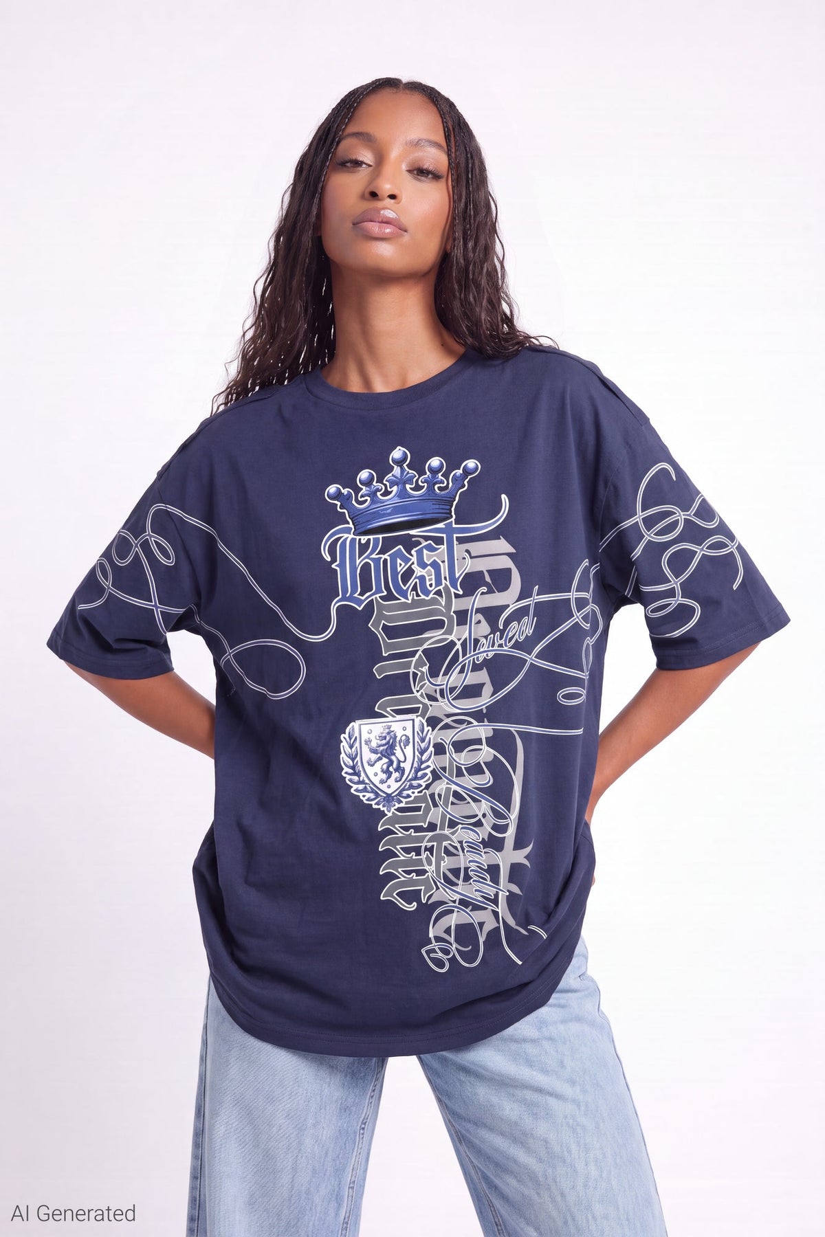 Oversized Soft Graphic T-Shirt