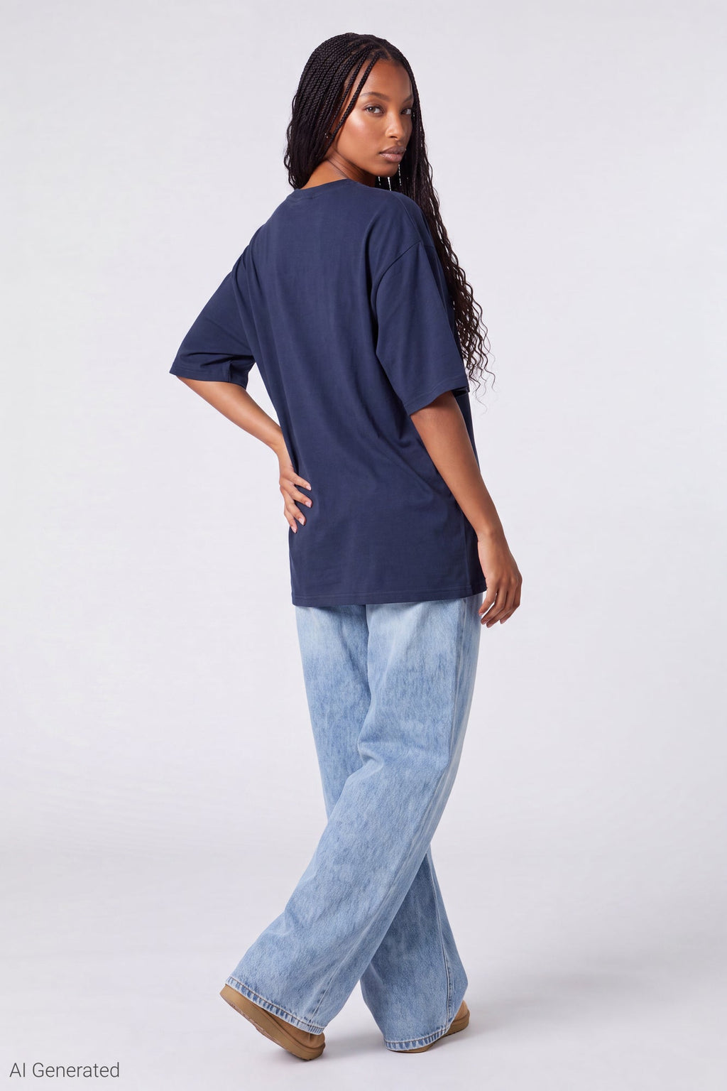 Oversized Soft Graphic T-Shirt