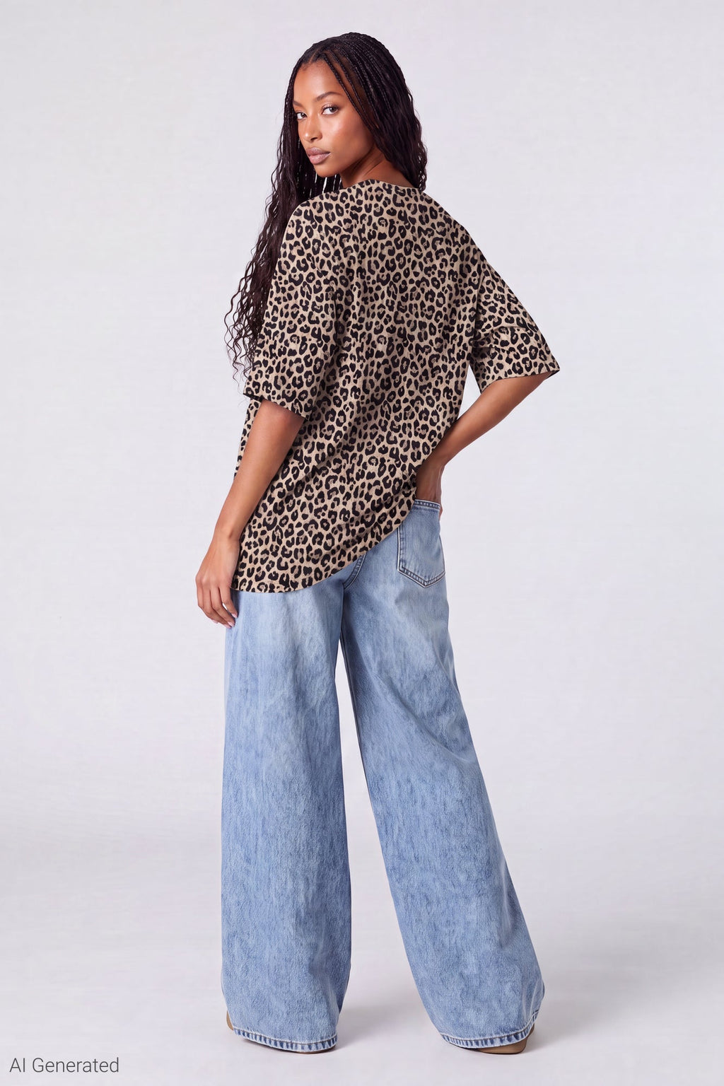 Oversized Soft Graphic T-Shirt