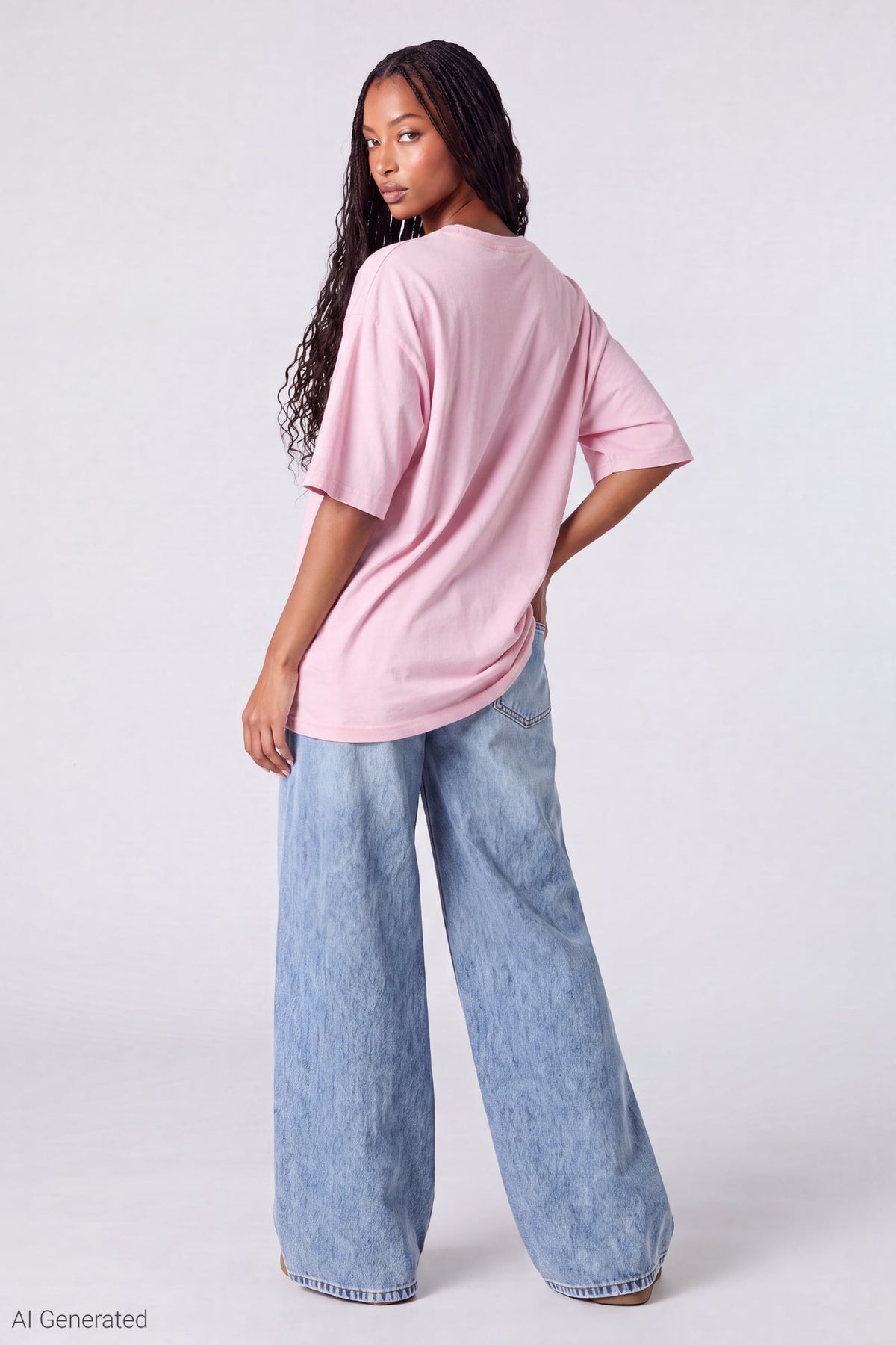 Oversized Soft Graphic T-Shirt