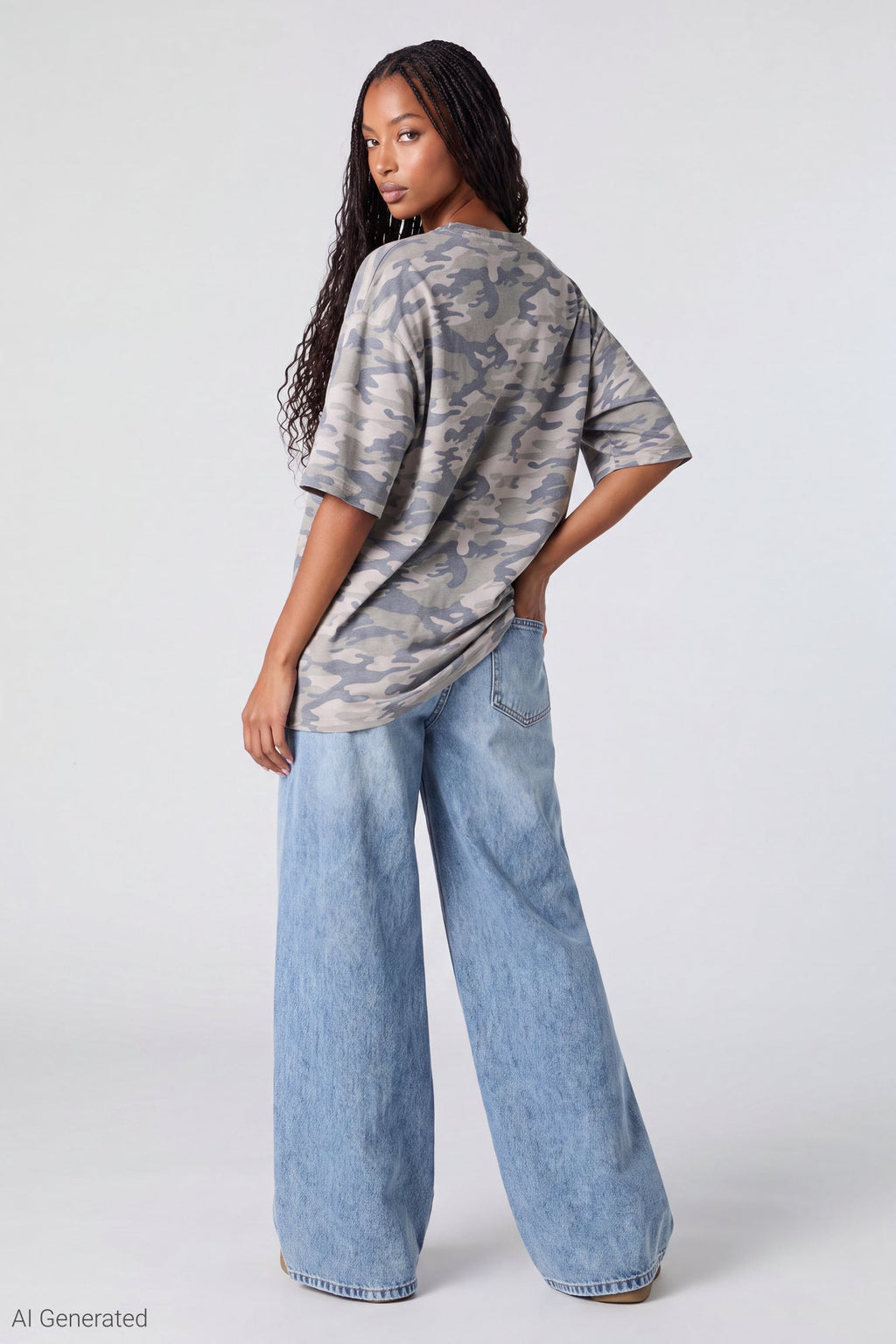 Oversized Soft Graphic T-Shirt