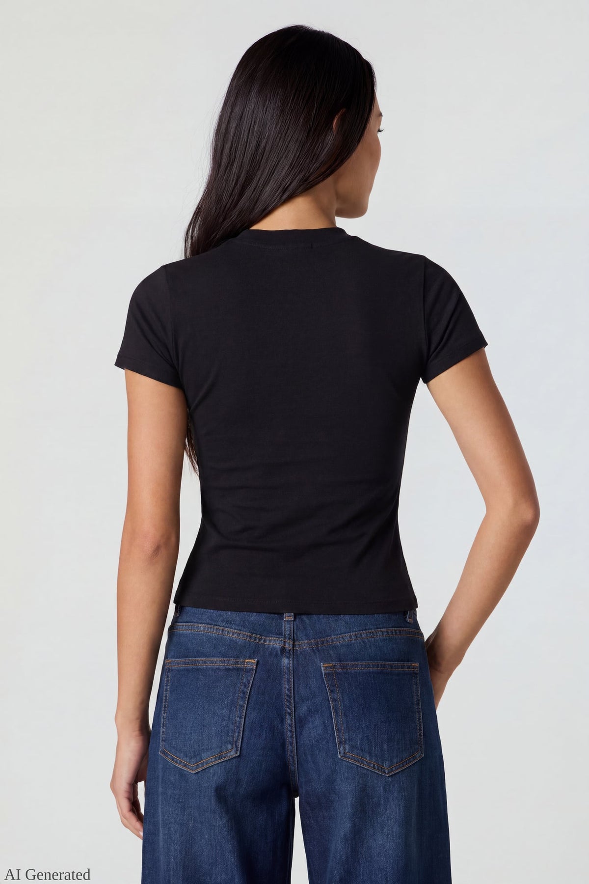 Graphic Fitted T-Shirt