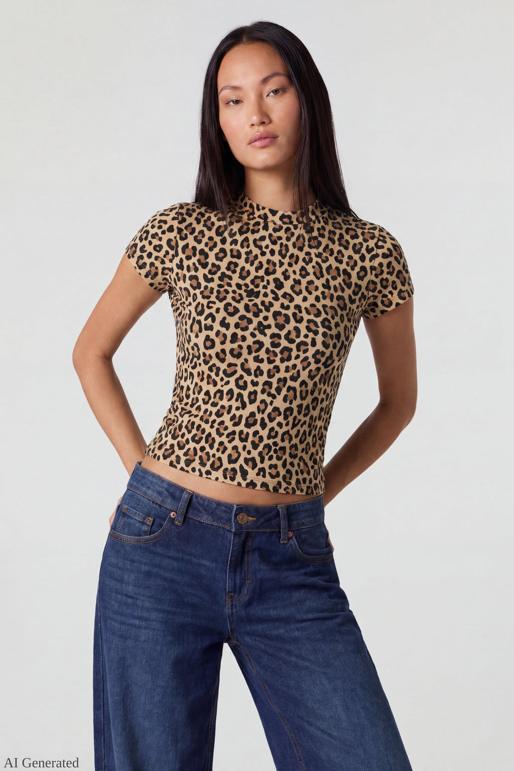 Graphic Fitted T-Shirt