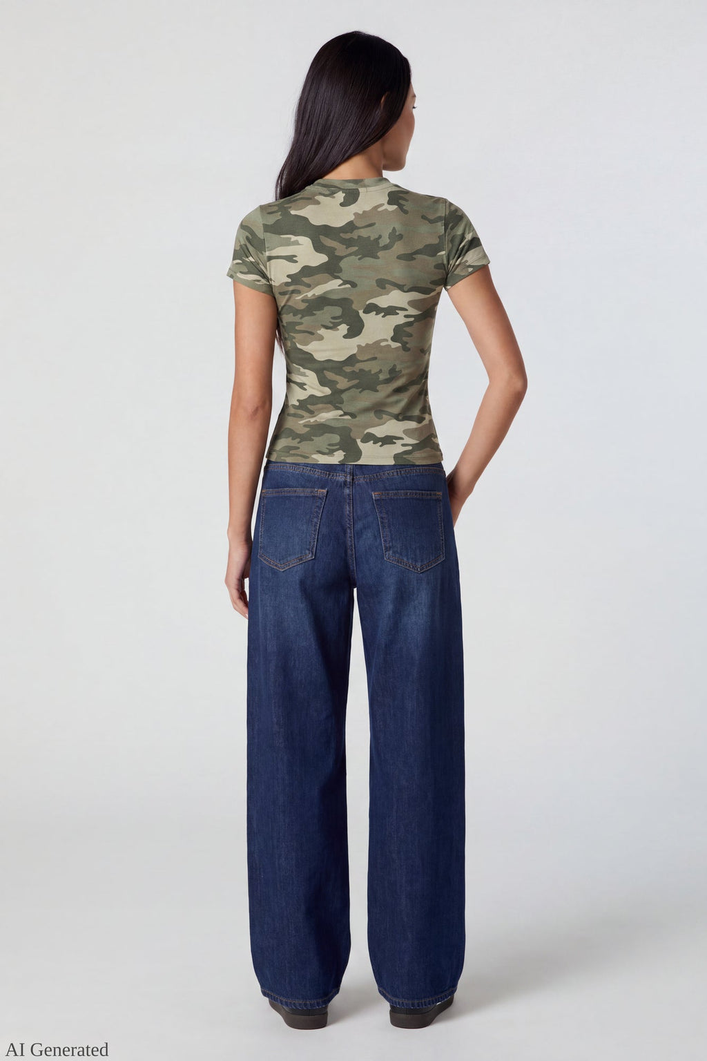 Graphic Fitted T-Shirt