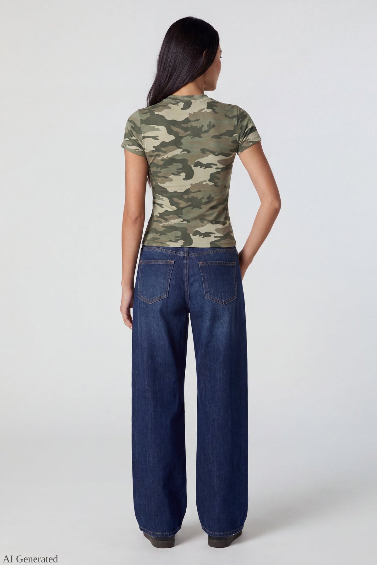 Graphic Fitted T-Shirt