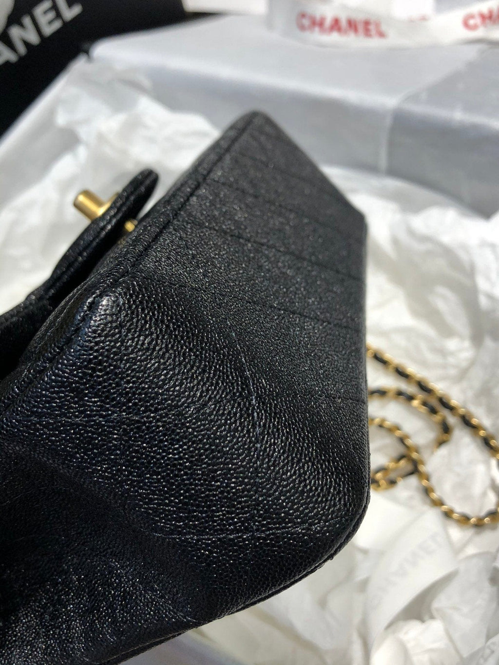 Chanel Classic Flap Bag 20cm Black - Handbag