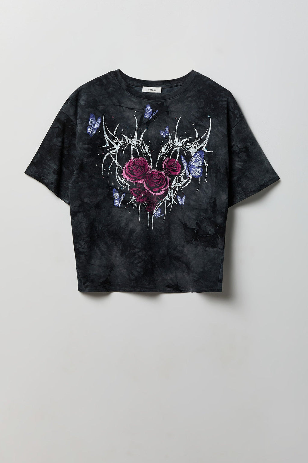 Tie Dye Graphic Boyfriend T-Shirt