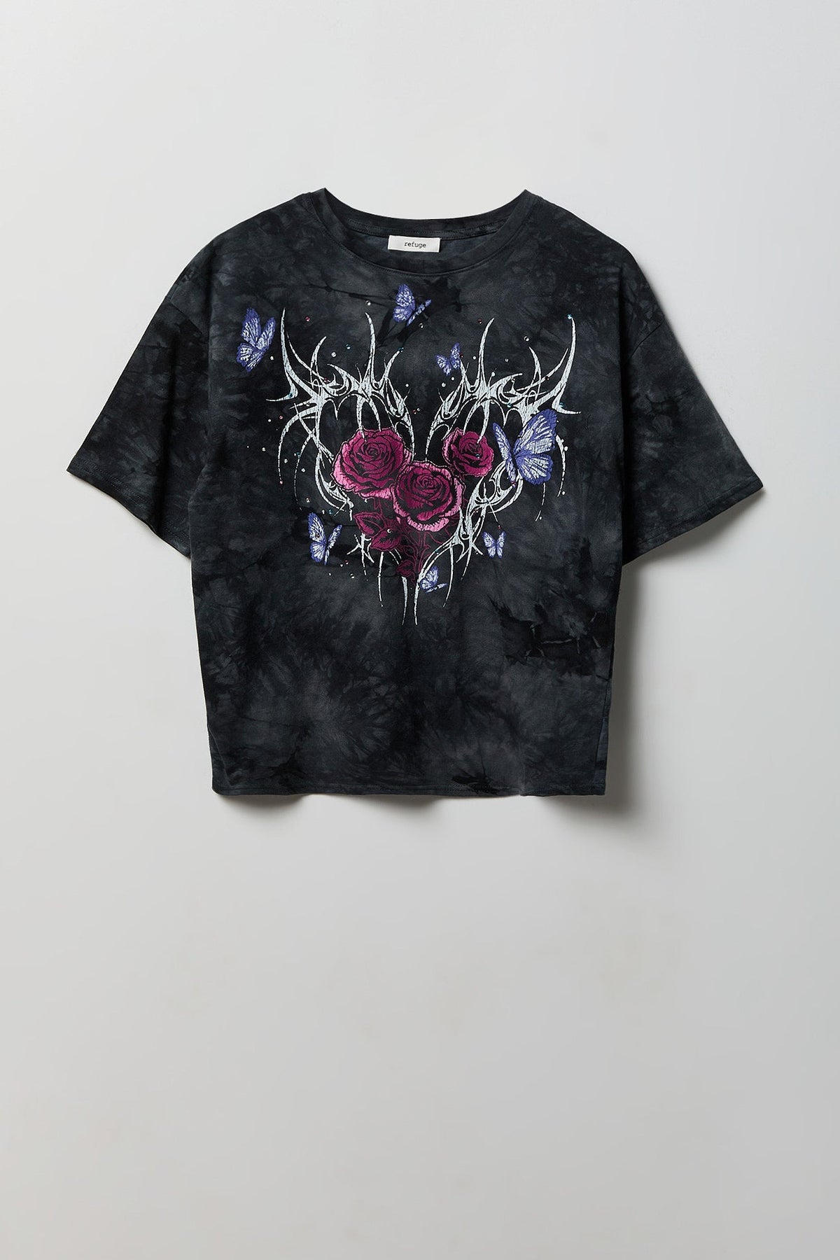 Tie Dye Graphic Boyfriend T-Shirt