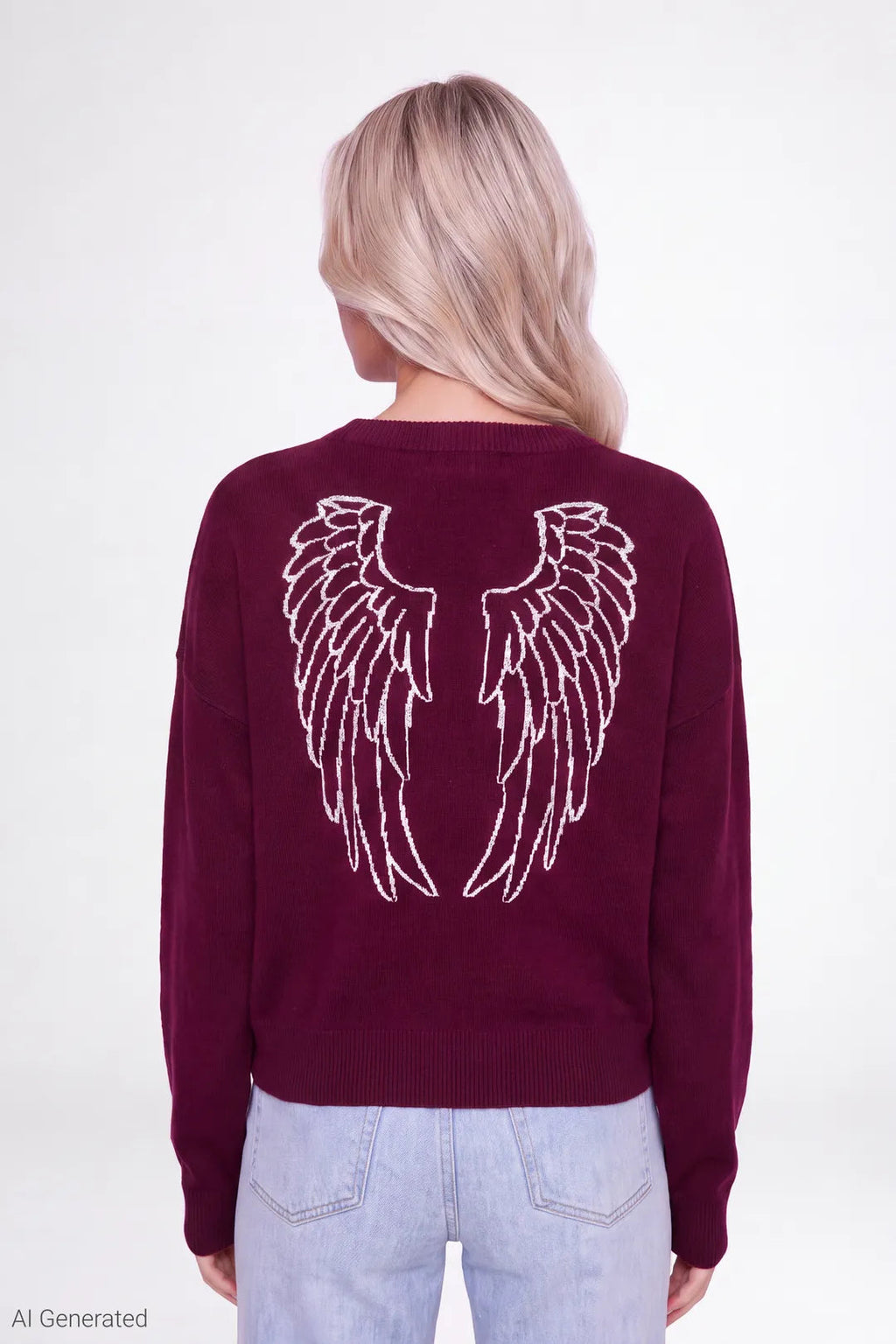 Jacquard Knit Sweater
