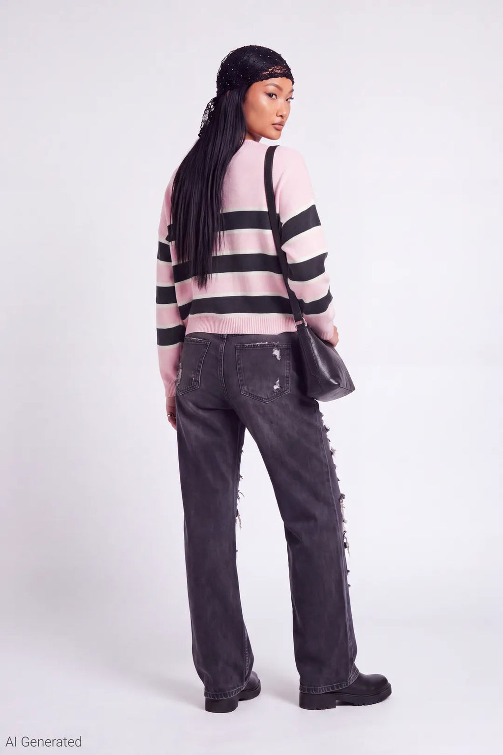 Striped Crewneck Sweater