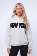 Graphic Fleece Boxy Hoodie