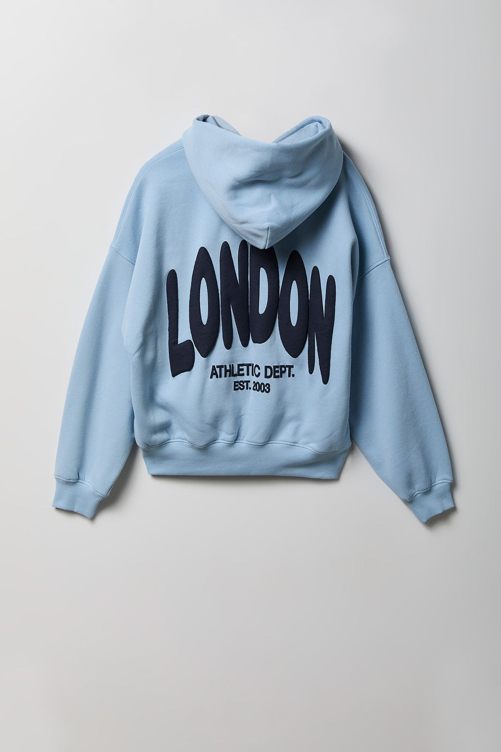 Graphic Boxy Fleece Hoodie
