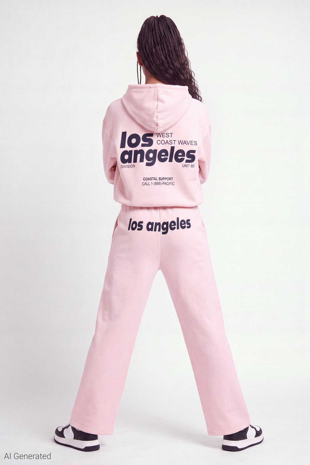 Graphic Fleece Boxy Zip Hoodie