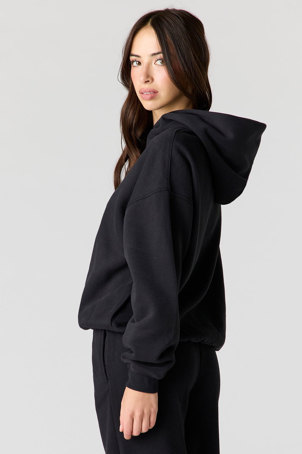 Luxe Fleece Boxy Hoodie