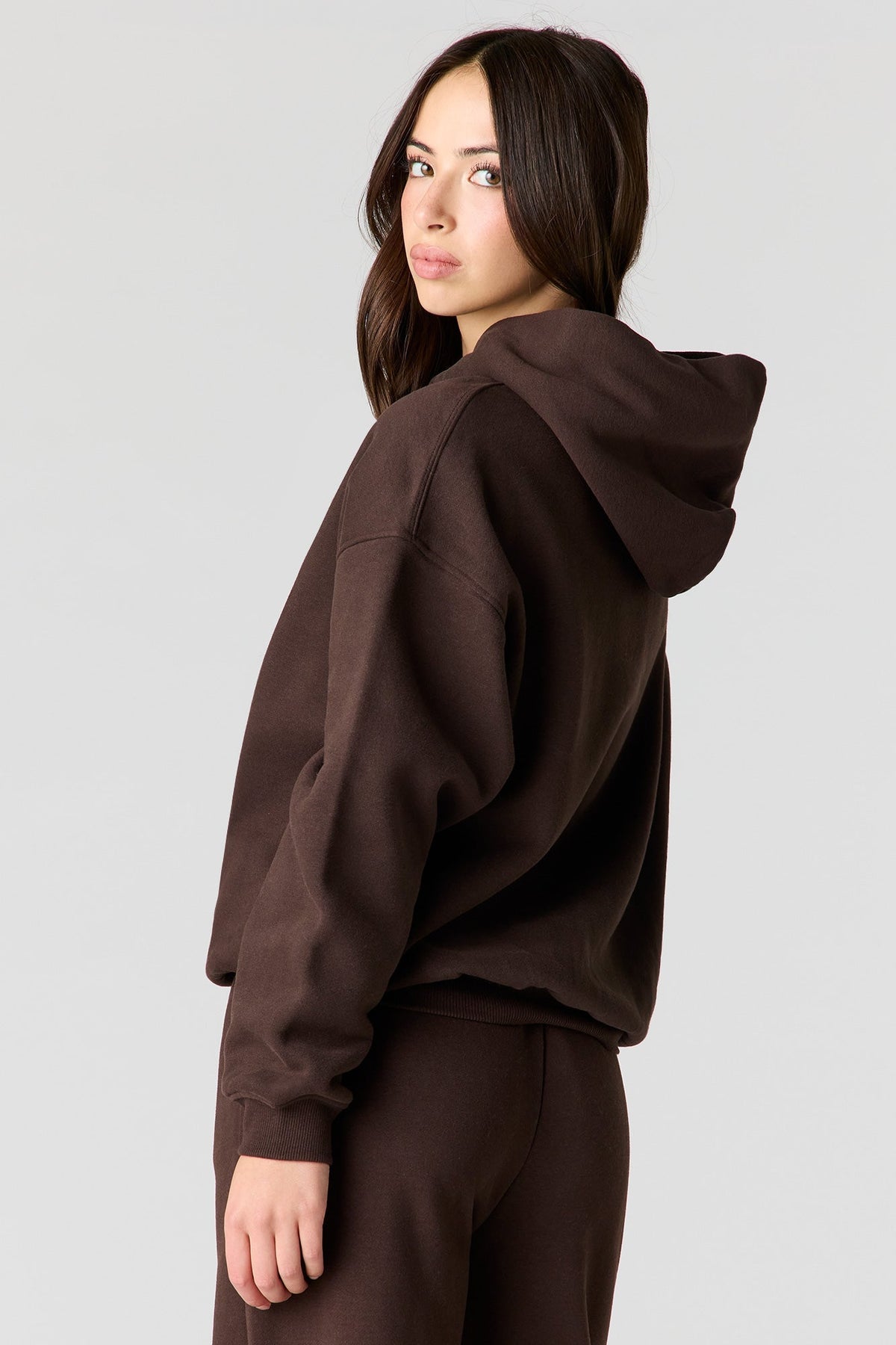 Luxe Fleece Boxy Hoodie