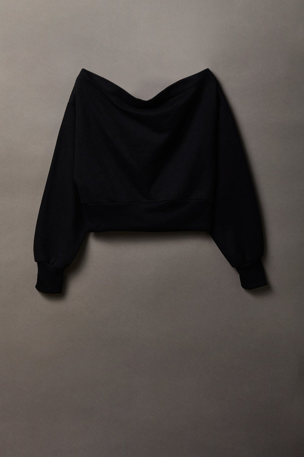 Playboy Fleece Off Shoulder Sweatshirt