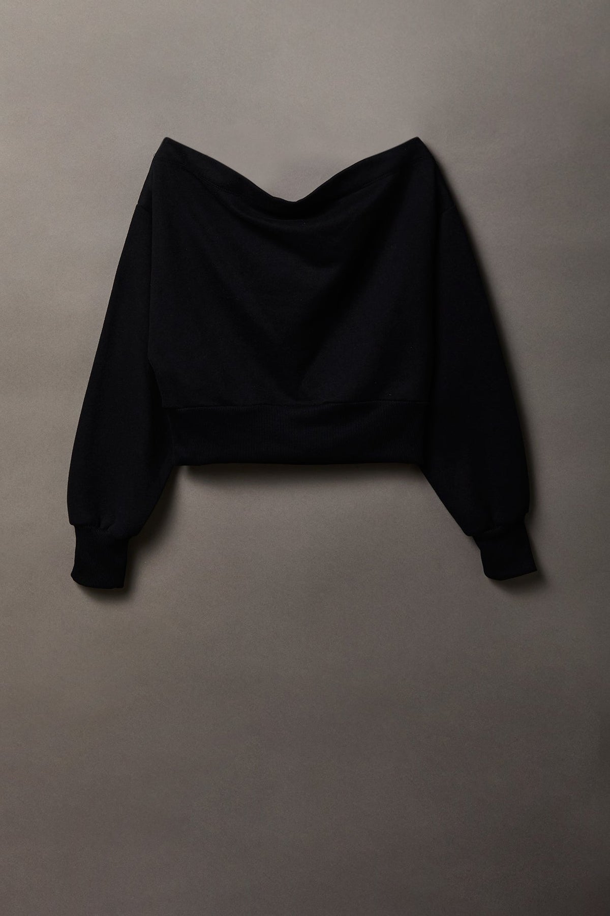 Playboy Fleece Off Shoulder Sweatshirt