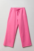 Graphic Fleece Low Rise Wide Leg Sweatpant