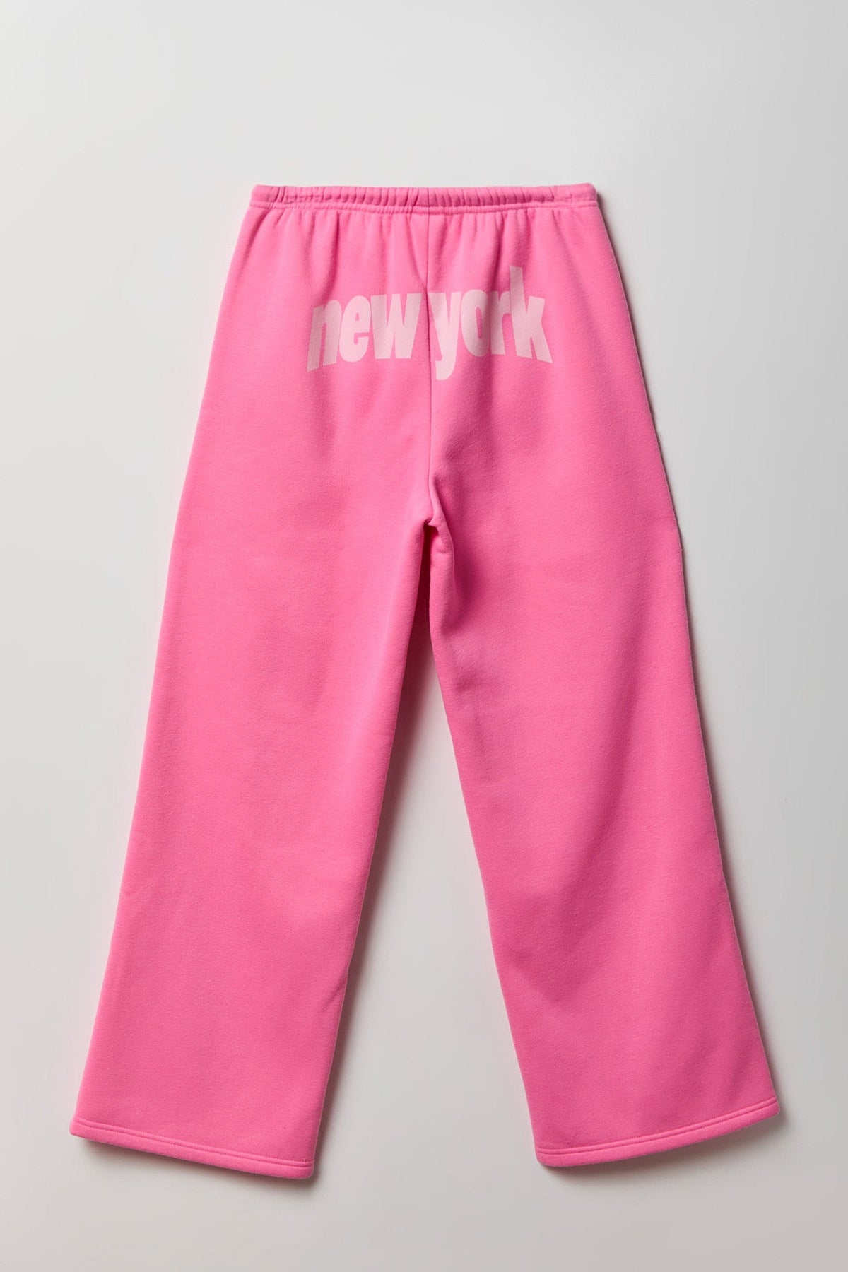Graphic Fleece Low Rise Wide Leg Sweatpant