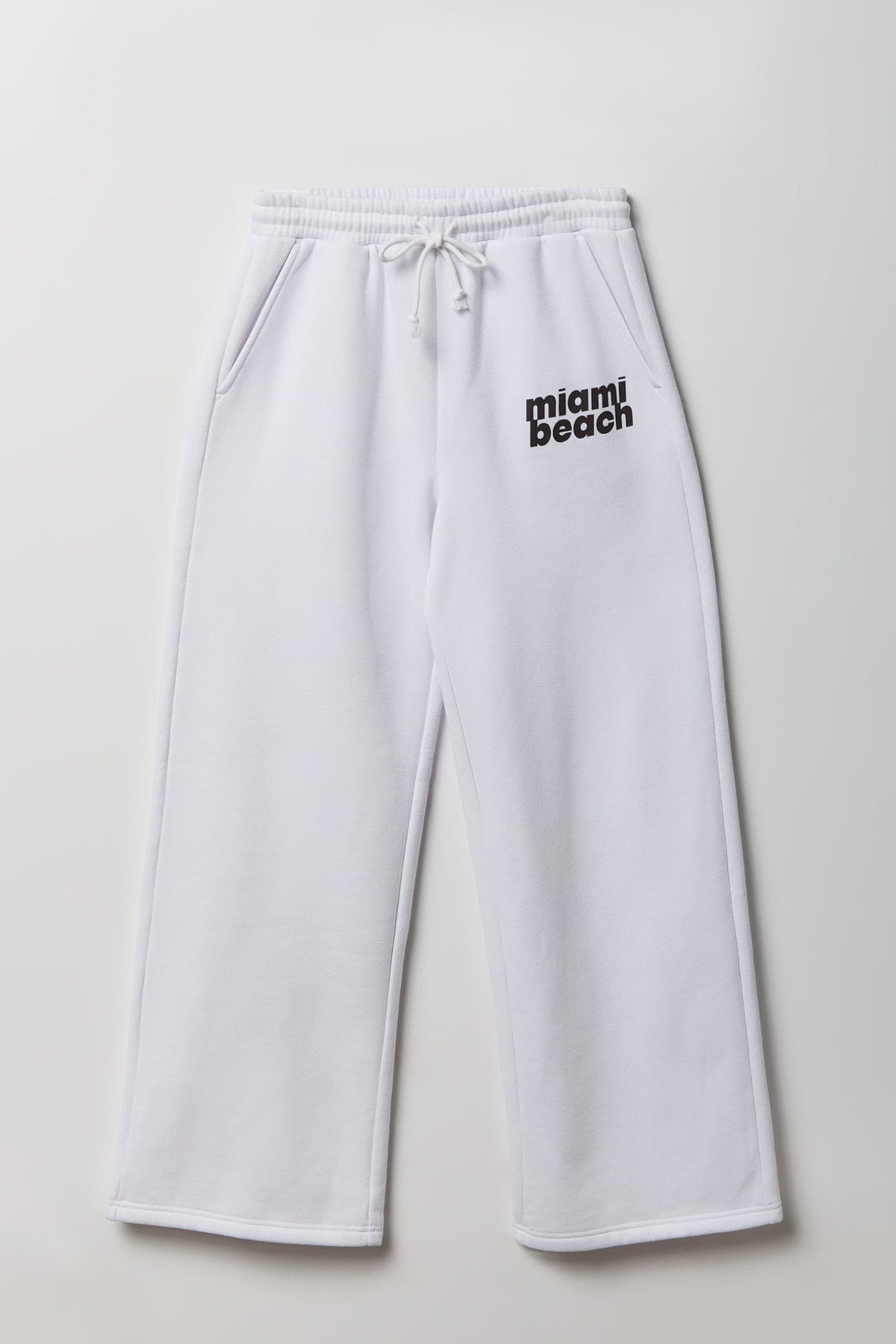 Graphic Fleece Ultra Wide Leg Sweatpant