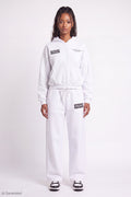 Graphic Fleece Ultra Wide Leg Sweatpant