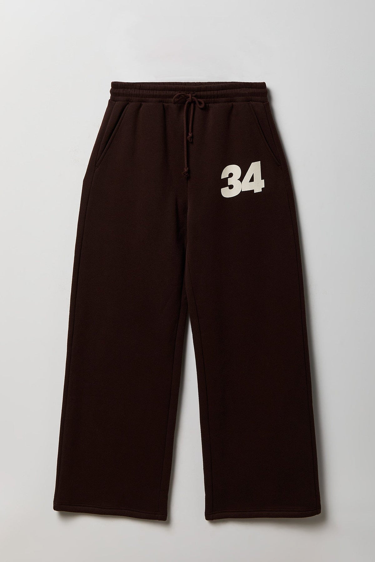 Graphic Fleece Ultra Wide Leg Sweatpant