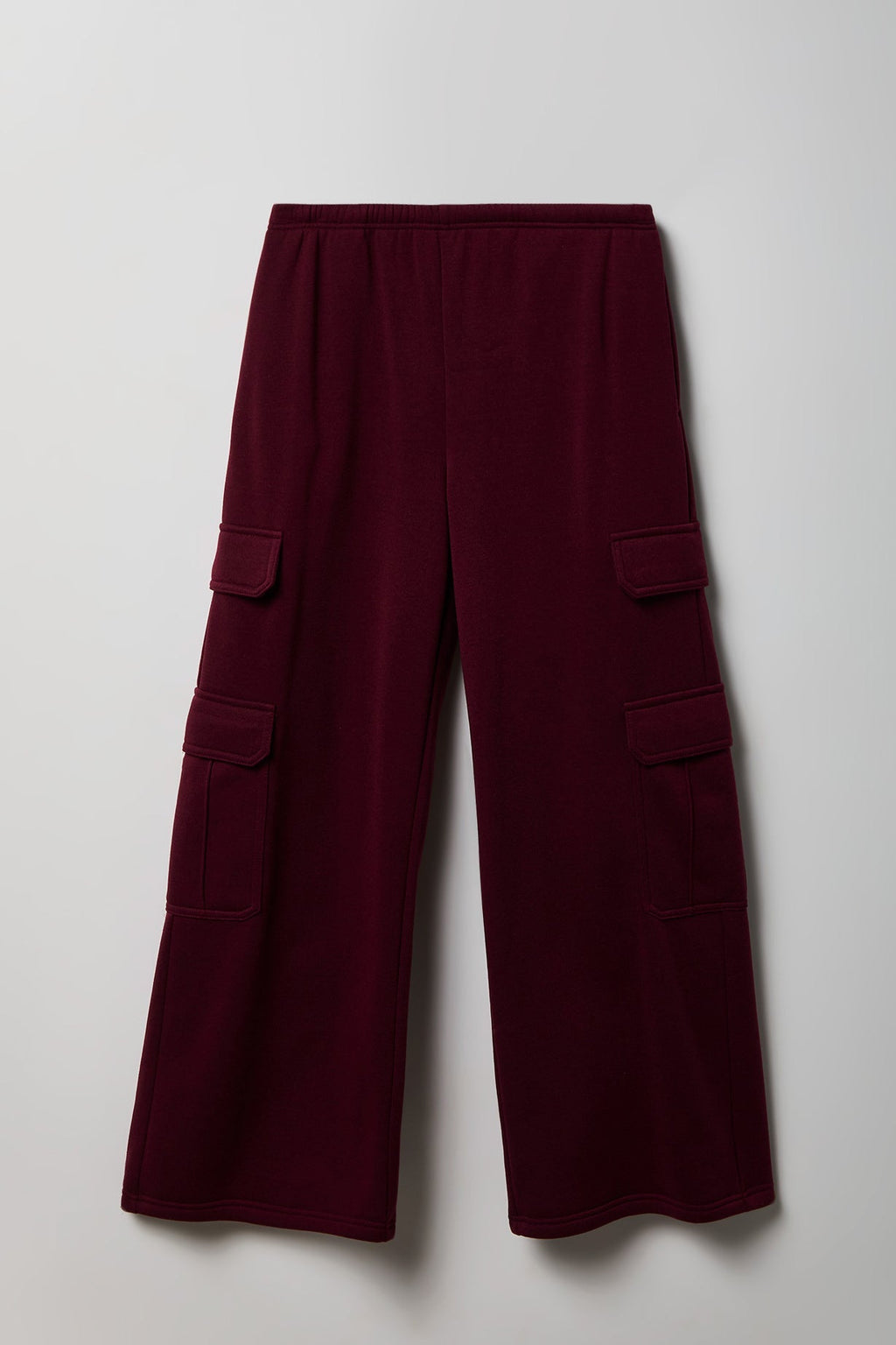 Fleece Ultra-Wide Cargo Sweatpant