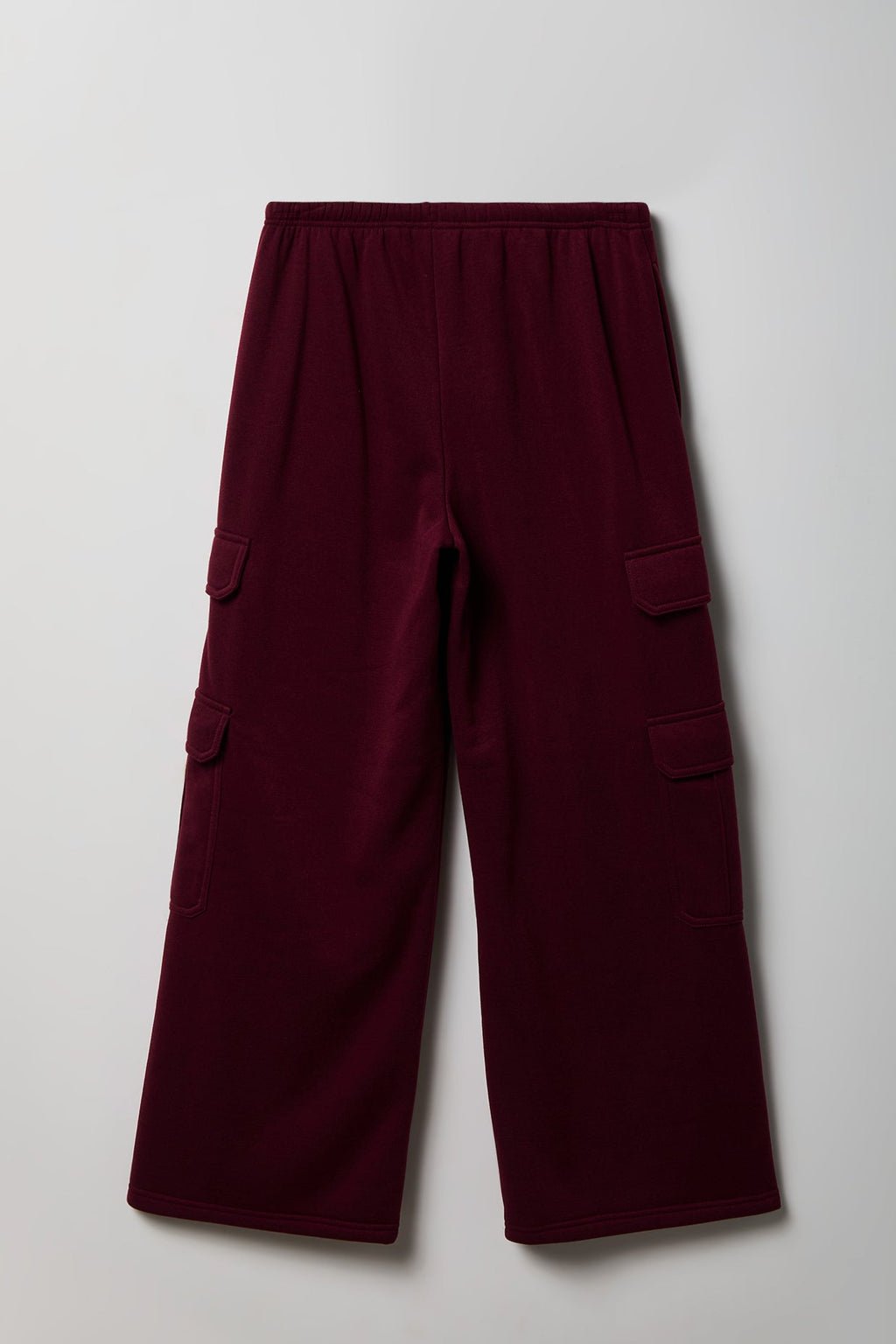 Fleece Ultra-Wide Cargo Sweatpant