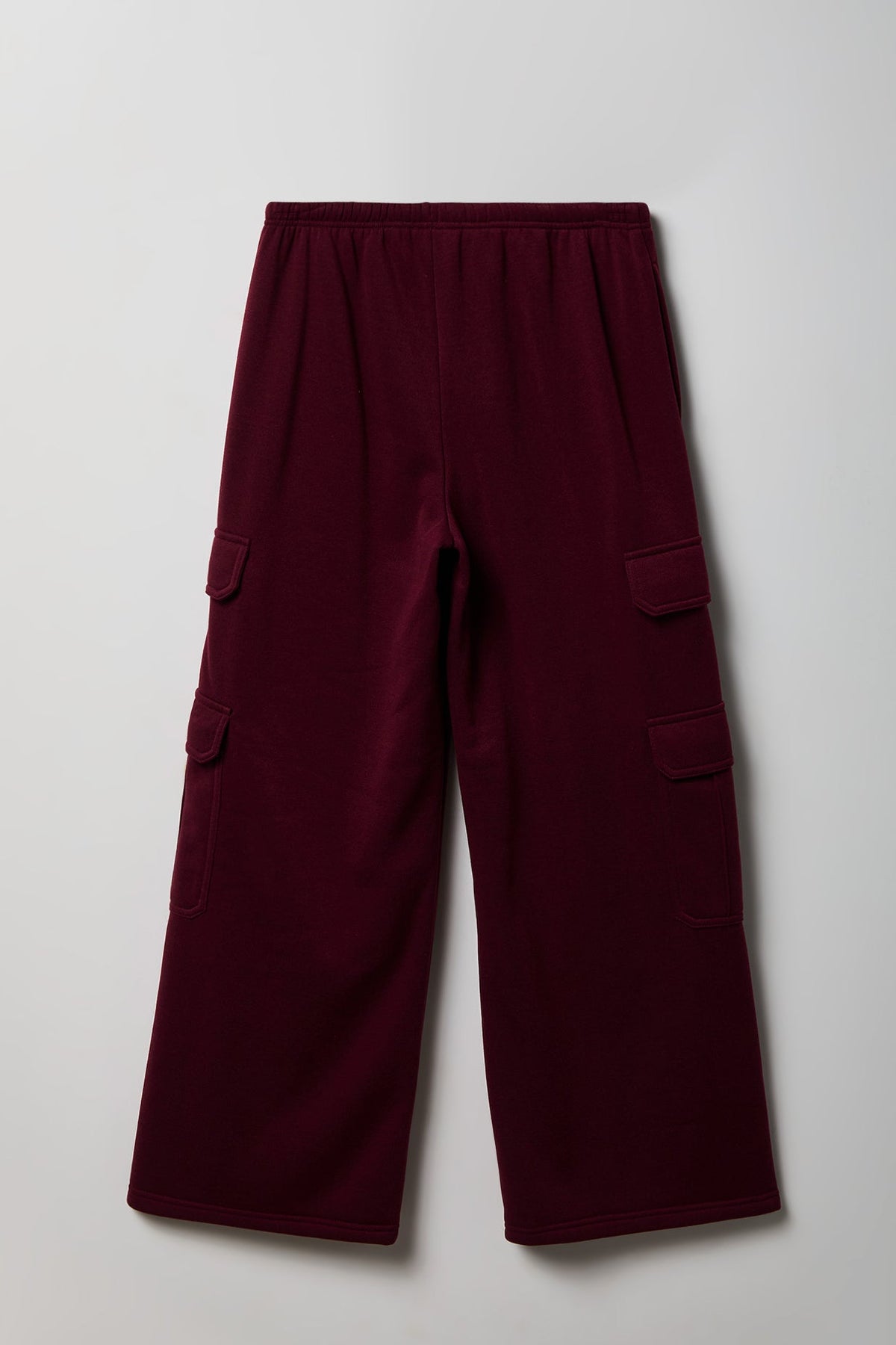 Fleece Ultra-Wide Cargo Sweatpant