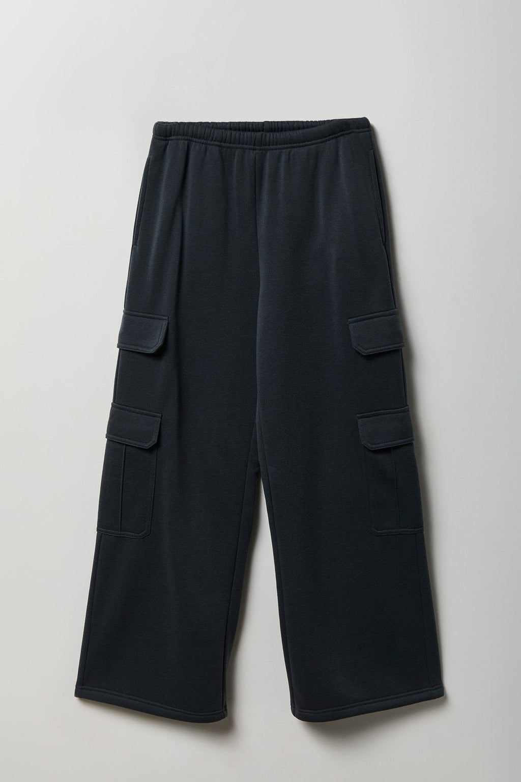 Fleece Ultra Wide Cargo Sweatpant