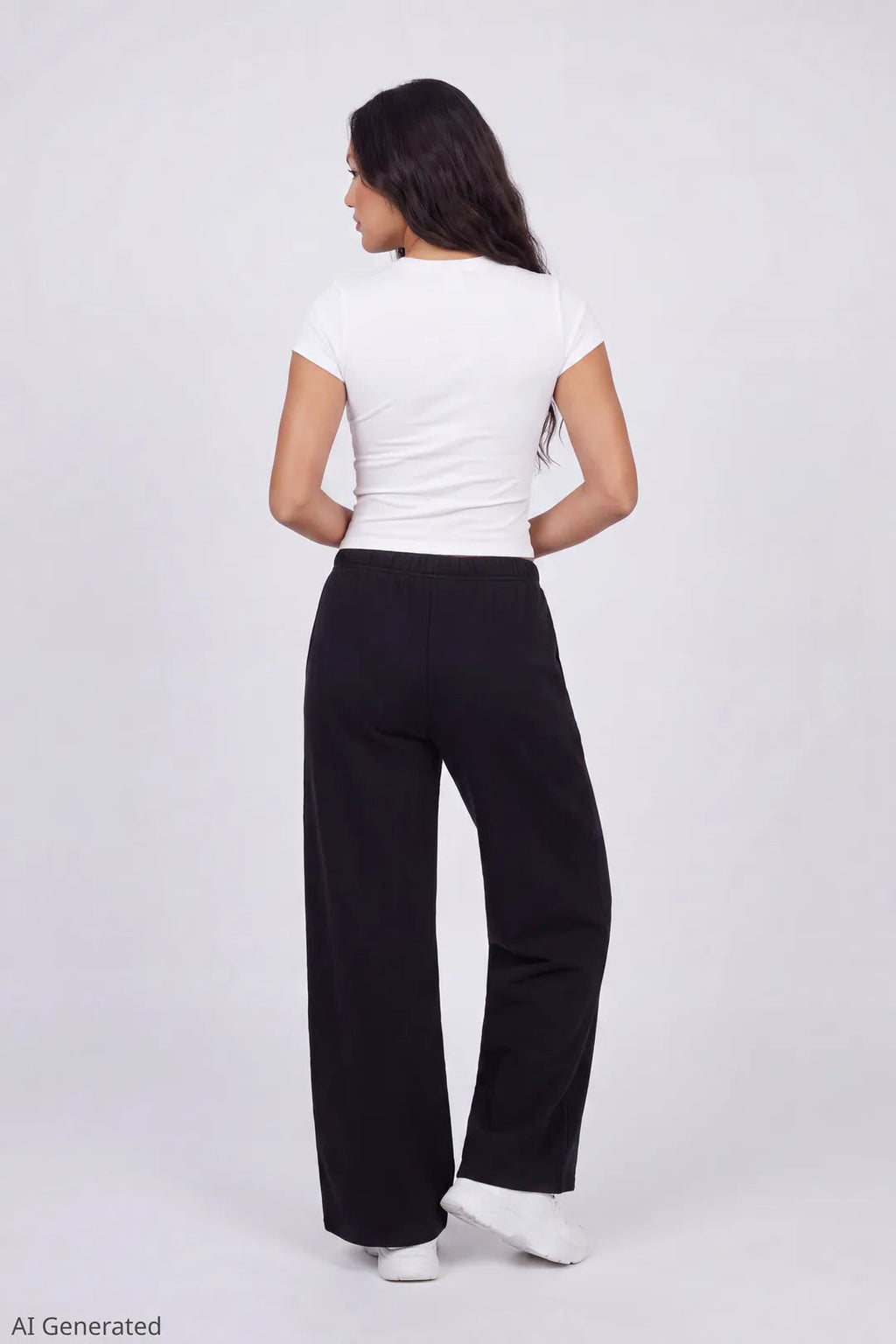 Fleece Ultra Wide Leg Sweatpant