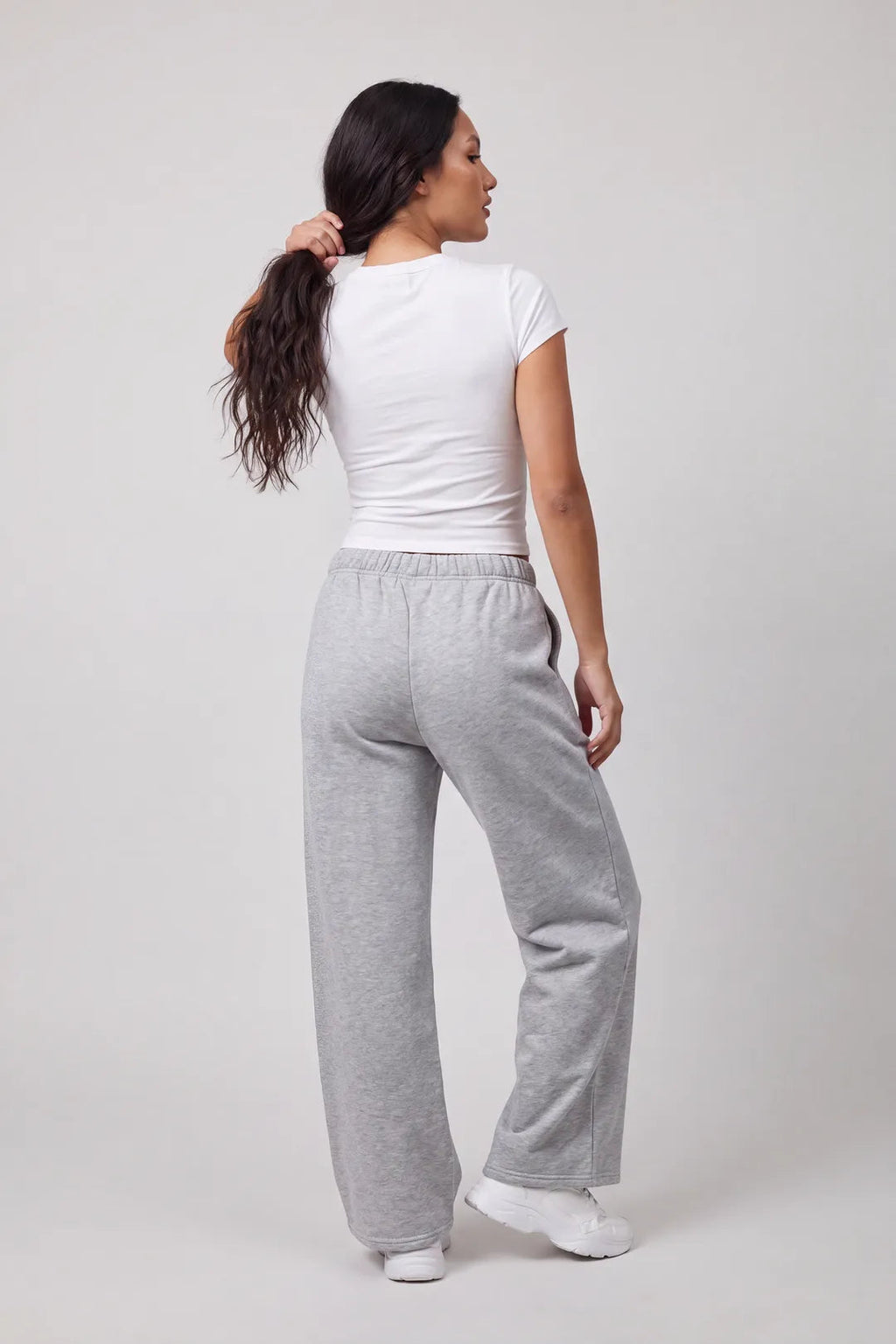 Fleece Ultra Wide Leg Sweatpant