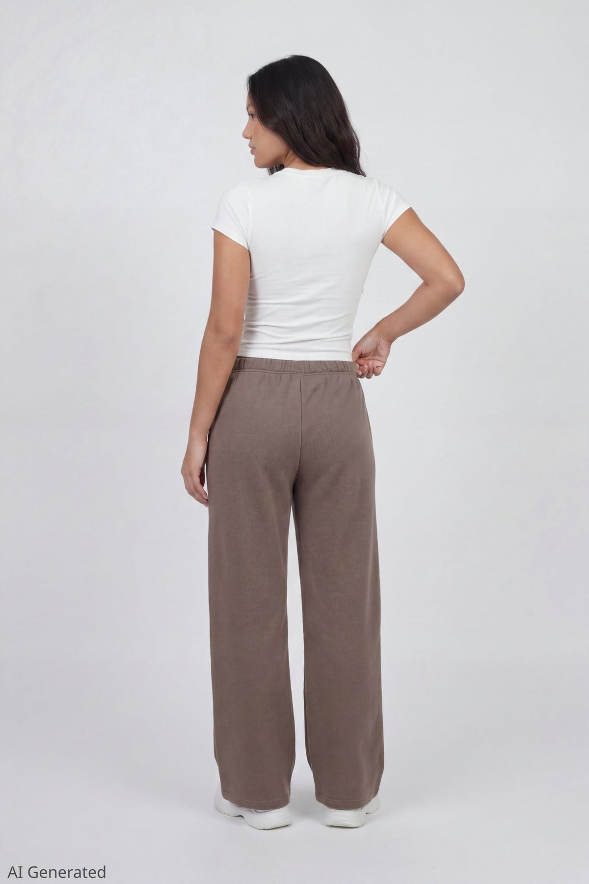 Fleece Ultra Wide Leg Sweatpant