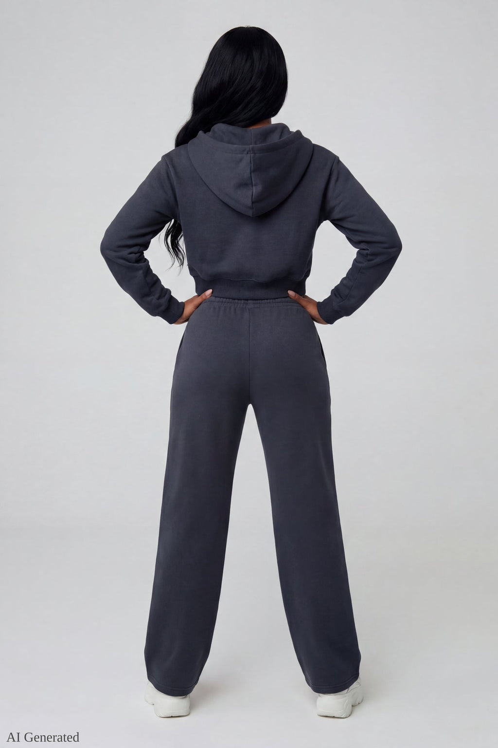 Fleece Ultra Wide Leg Sweatpant